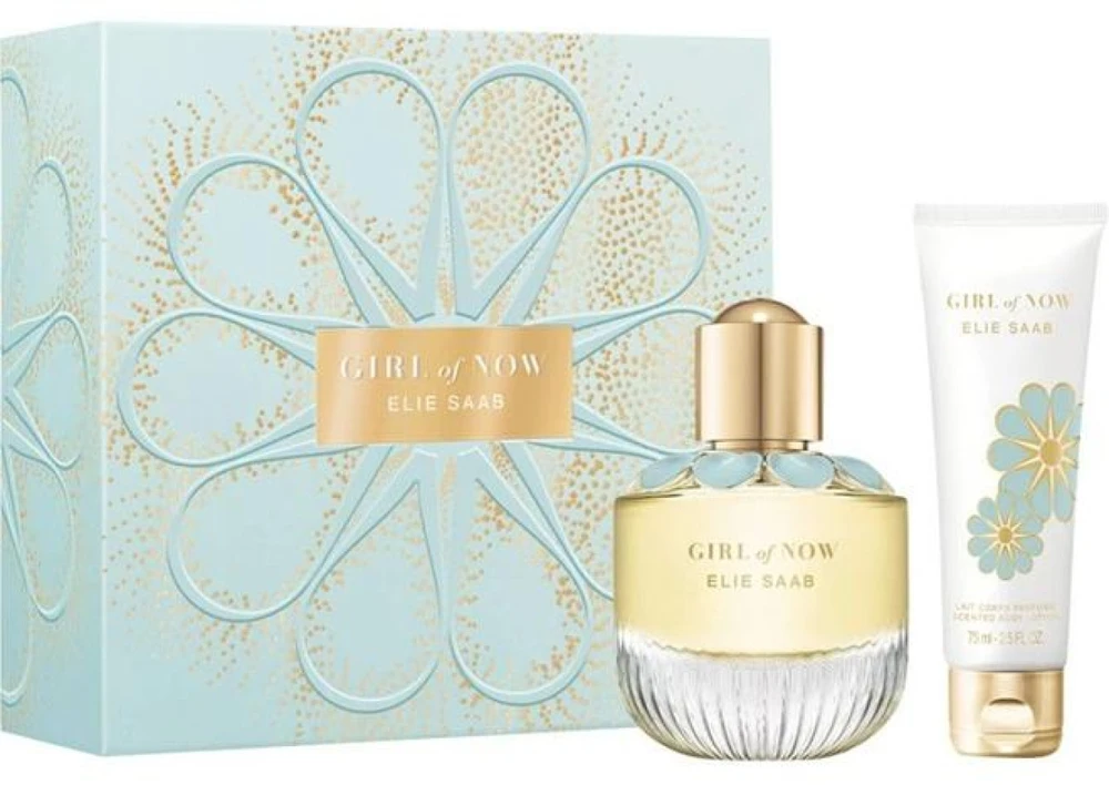 Elie Saab Girl of Now rinkinys moterims (EDP, 50 ml + kūno losjonas, 75 ml)