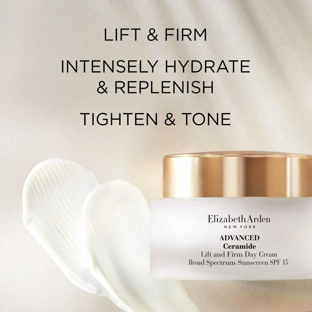 Elizabeth Arden Advanced Ceramide Lift and Firm Day Kreminis SPF 15 stangrinamasis dieninis veido kremas, 50 ml