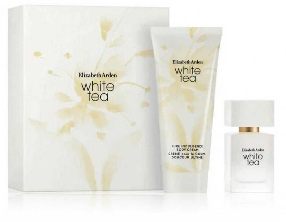 Elizabeth Arden Baltas Tea Original Set rinkinys moterims (EDT, 30 ml + kūno kremas, 100 ml)