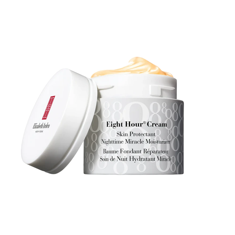 Elizabeth Arden Eight Hour Nighttime Miracle Moisturizer Drėkinamasis naktinis veido kremas 50ml
