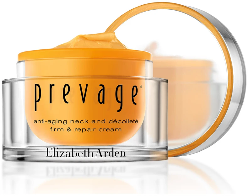Elizabeth Arden Prevage Anti Aging kaklo ir dekoltė srities stangrinamasis ir atkuriamasis kremas 50ml