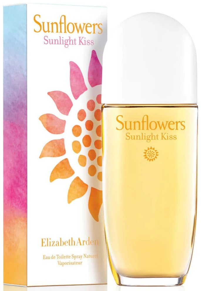 Elizabeth Arden Sunflowers Sunlight Kiss EDT tualetinis vanduo moterims, 100 ml