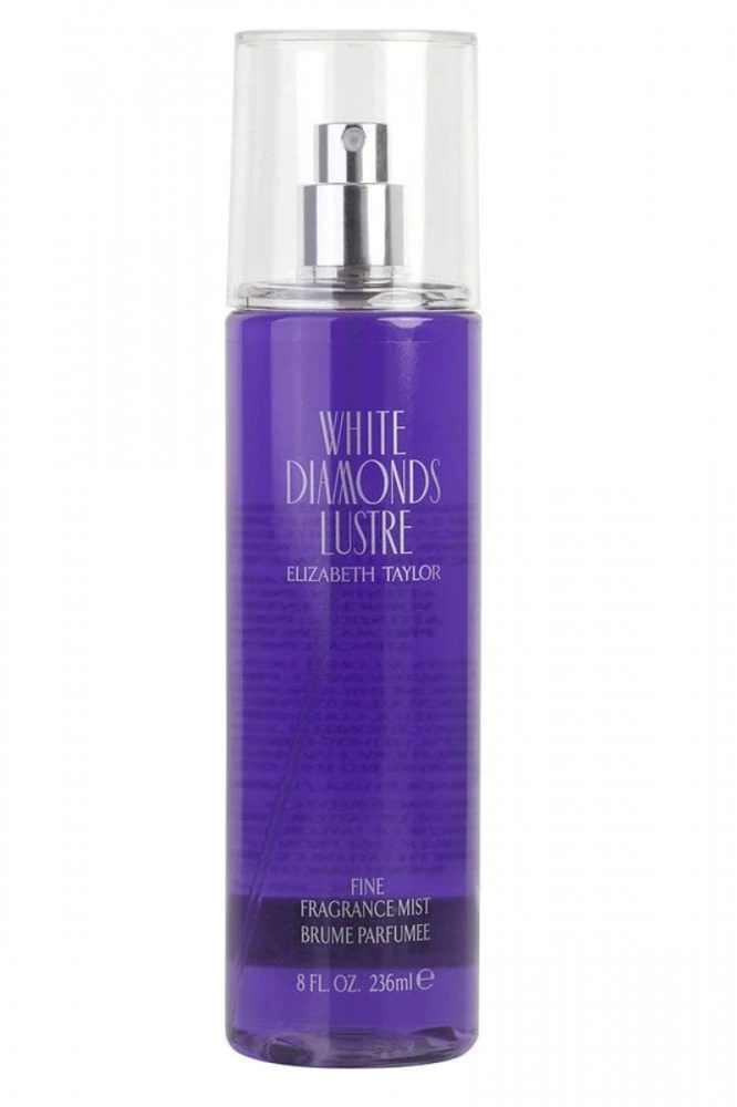 Elizabeth Taylor Baltas Diamonds Lustre kūno dulksna, 240 ml