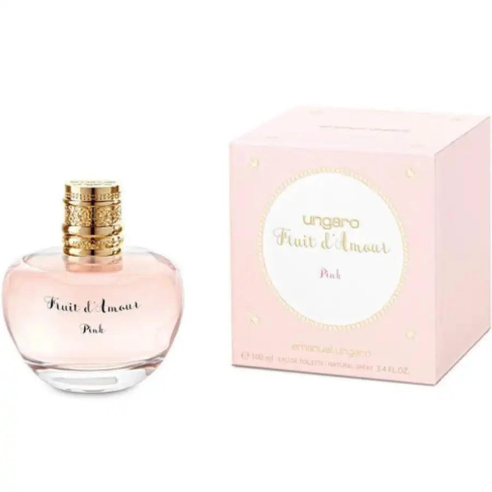 Emanuel Ungaro Fruit d'Amour Rožinė EDT tualetinis vanduo moterims, 100 ml