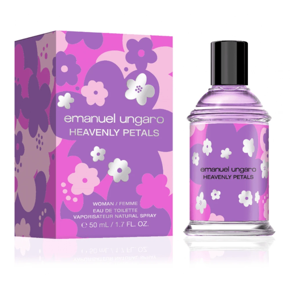 Emanuel Ungaro Heavenly Petals EDT tualetinis vanduo moterims, 50 ml