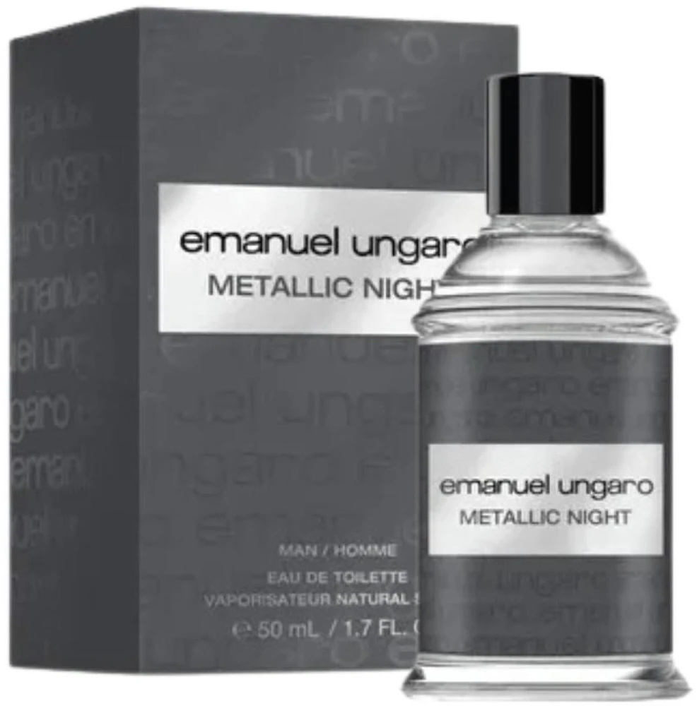 Emanuel Ungaro Metallic Night EDT tualetinis vanduo vyrams, 50 ml