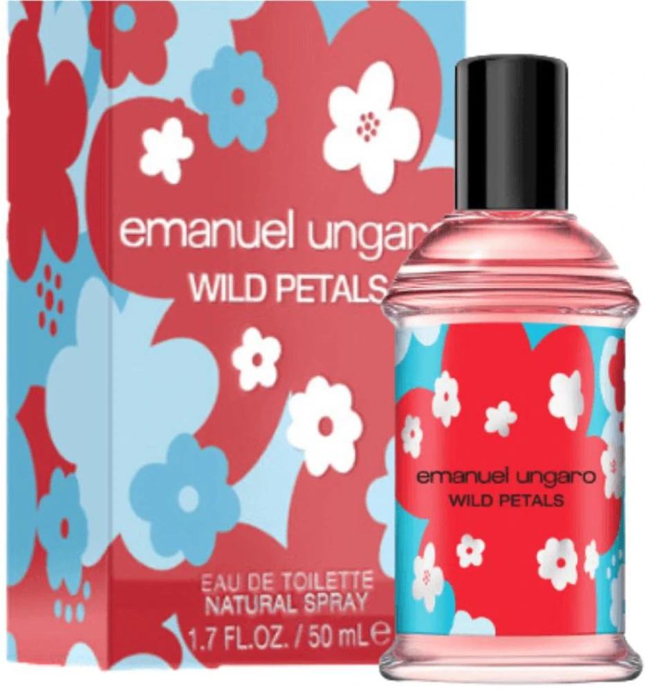 Emanuel Ungaro Wild Petals EDT tualetinis vanduo moterims, 50 ml