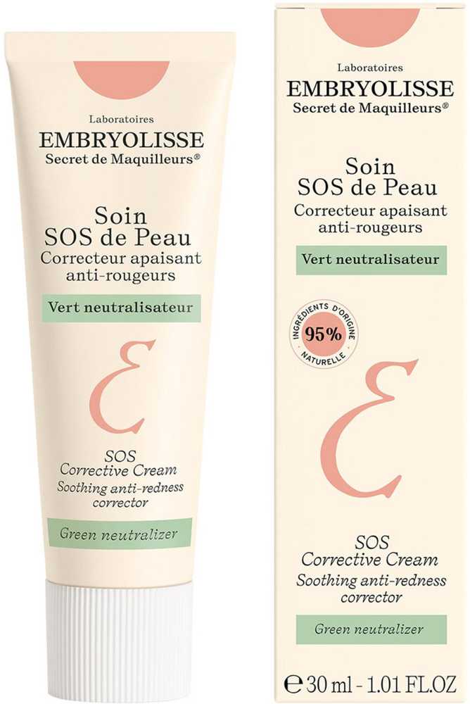 Embryolisse Corrective Žalias SOS Kreminis veido kremas, 30 ml