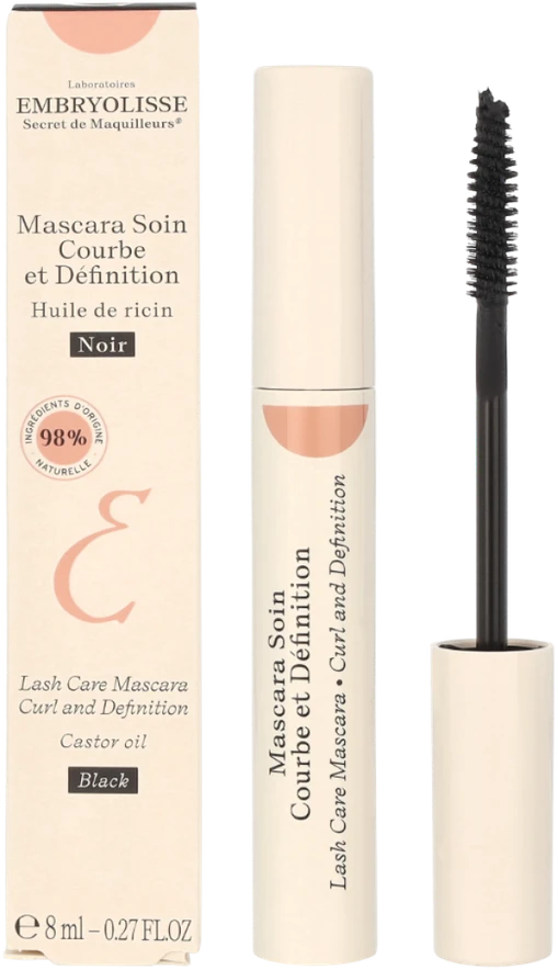 Embryolisse Lash Care Blakstienų tušas Curl and Definition blakstienų tušas, atspalvis: 01 Juodas, 8 ml