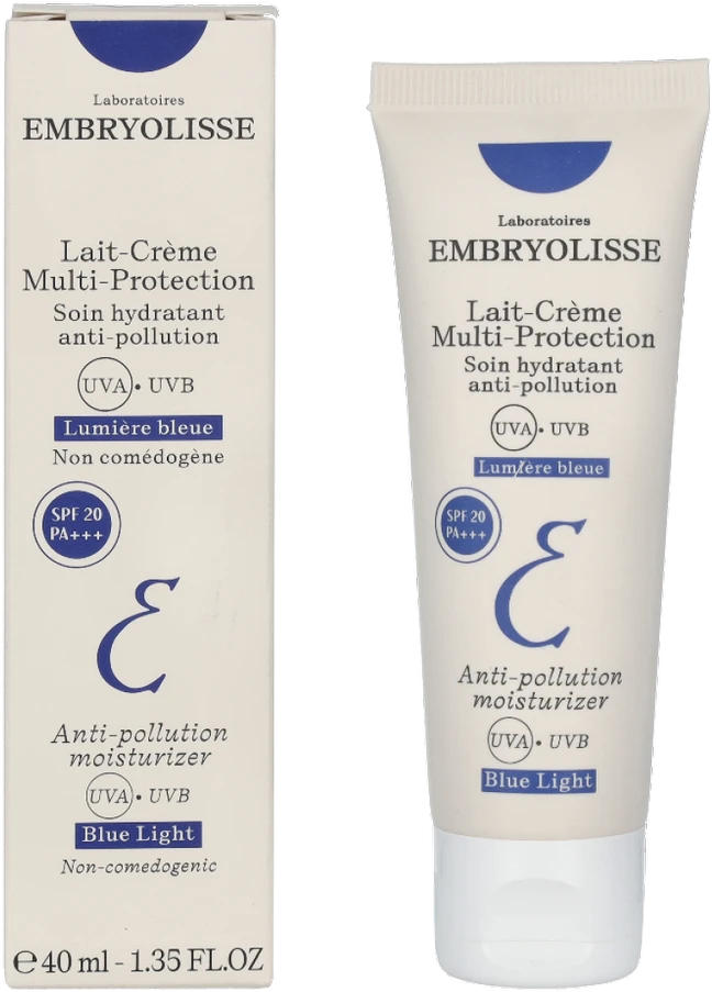 Embryolisse Multi-Protection Pienelis-Kremas SPF20 PA+++, 40 ml