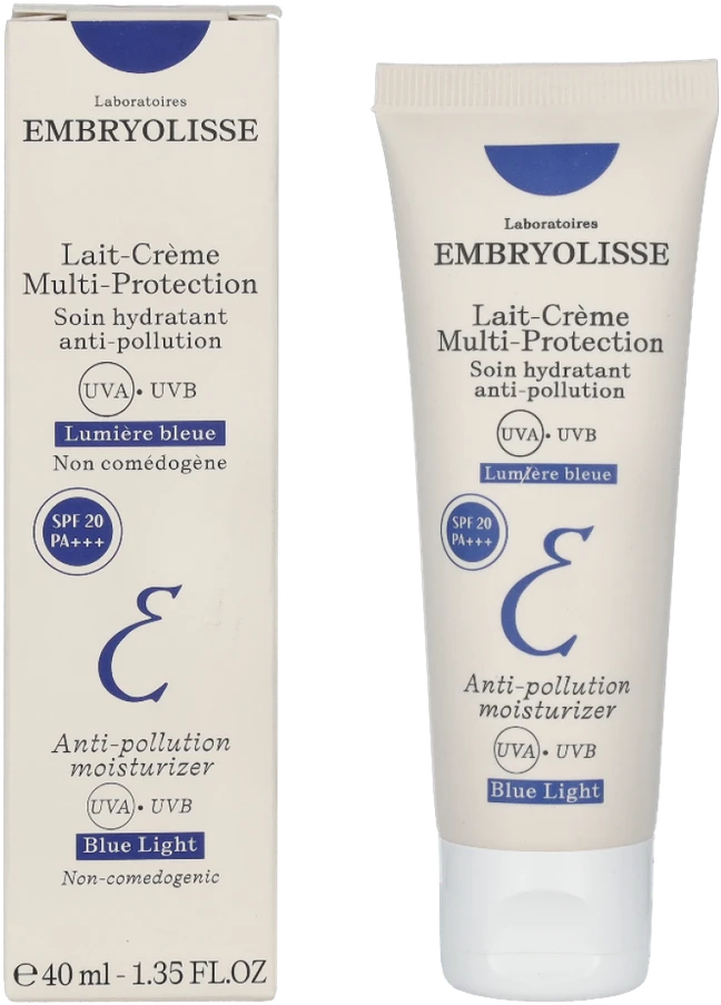 Embryolisse Multi-Protection Milk-Kreminis SPF20 PA+++, 40 ml