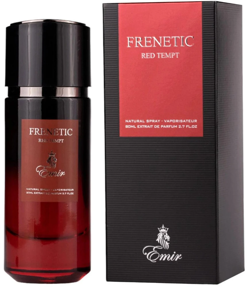Unisex kvepalai Emir Frenetic Red Tempt Extrait de Parfum, 80 ml