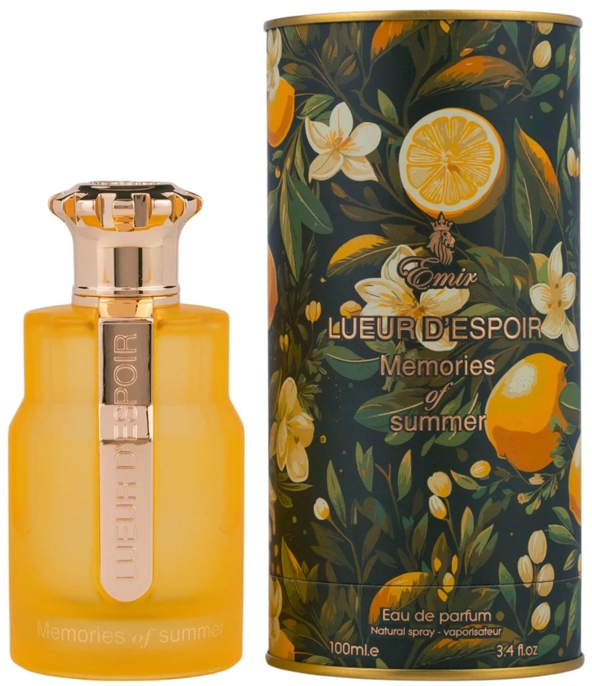 Emir Lueur D'Espoir Memories Of Summer EDP parfumuotas vanduo unisex, 100 ml