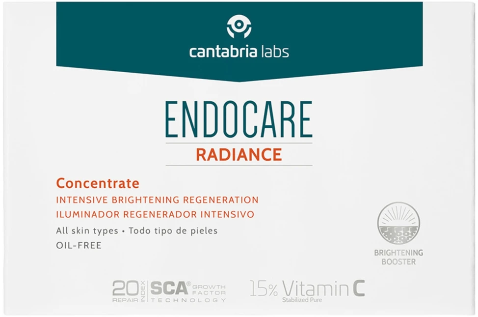 ENDOCARE Radiance Concentrate vitamino C koncentratas, 14 x 1 ml
