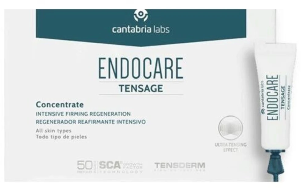 ENDOCARE Tensage Concantrate koncentratas, 10 x 2 ml