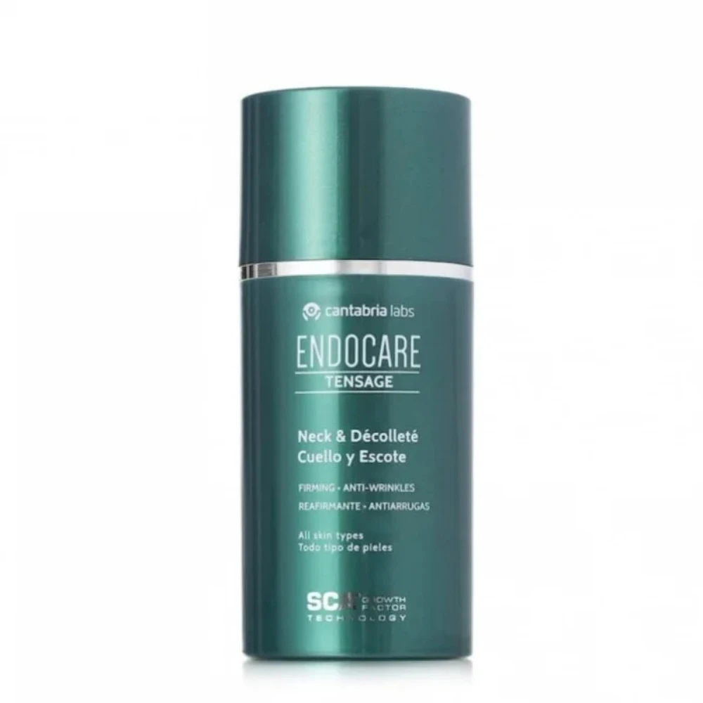 Endocare Tensage Neck & Decollete kremas kaklo ir dekoltė sričiai, 80 ml