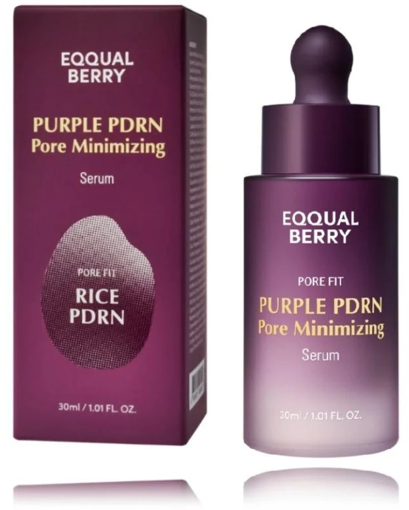 Eqqualberry Pore Fit Violetinė PDRN Pore Minimizing Serum poras mažinantis serumas veidui, 30 ml