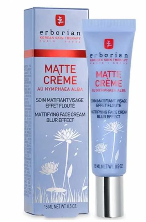 Matinis veido kremas Erborian Matte Ultra-Matt, 15 ml