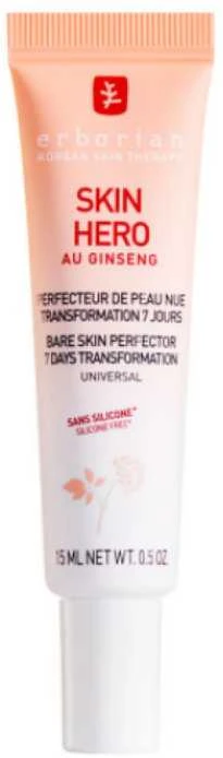 Hibridinis dieninis veido kremas su ženšenio ekstraktu Erborian Skin Hero 15ml