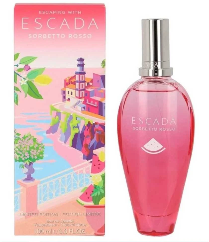 ESCADA Sorbetto Rosso Limited Edition EDT tualetinis vanduo moterims, 100 ml