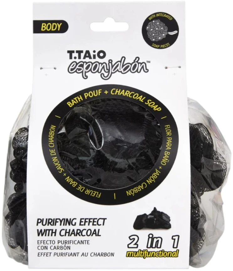 Esponjabon Charcoal Purifying Soap & Sponge 2-In-1