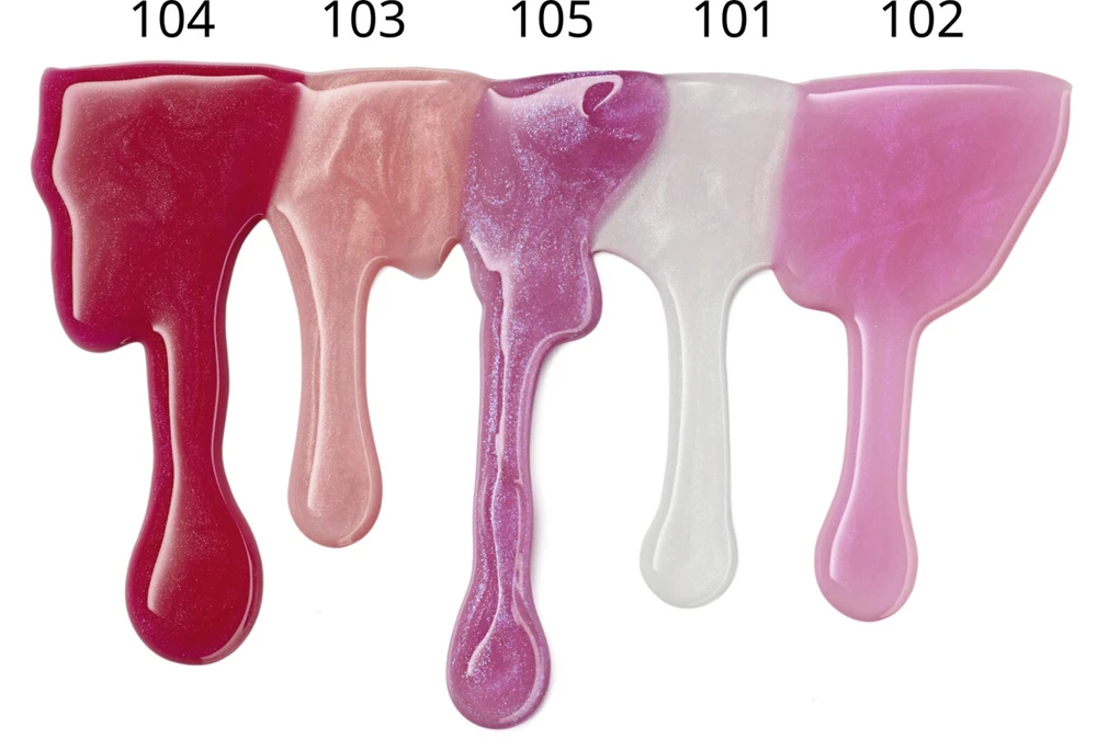 Essence Juicy Bomb vaisių aromato lūpų blizgesys spindinčioms lūpoms, atspalvis: 104-Poppin' Pomegranate, 10 ml