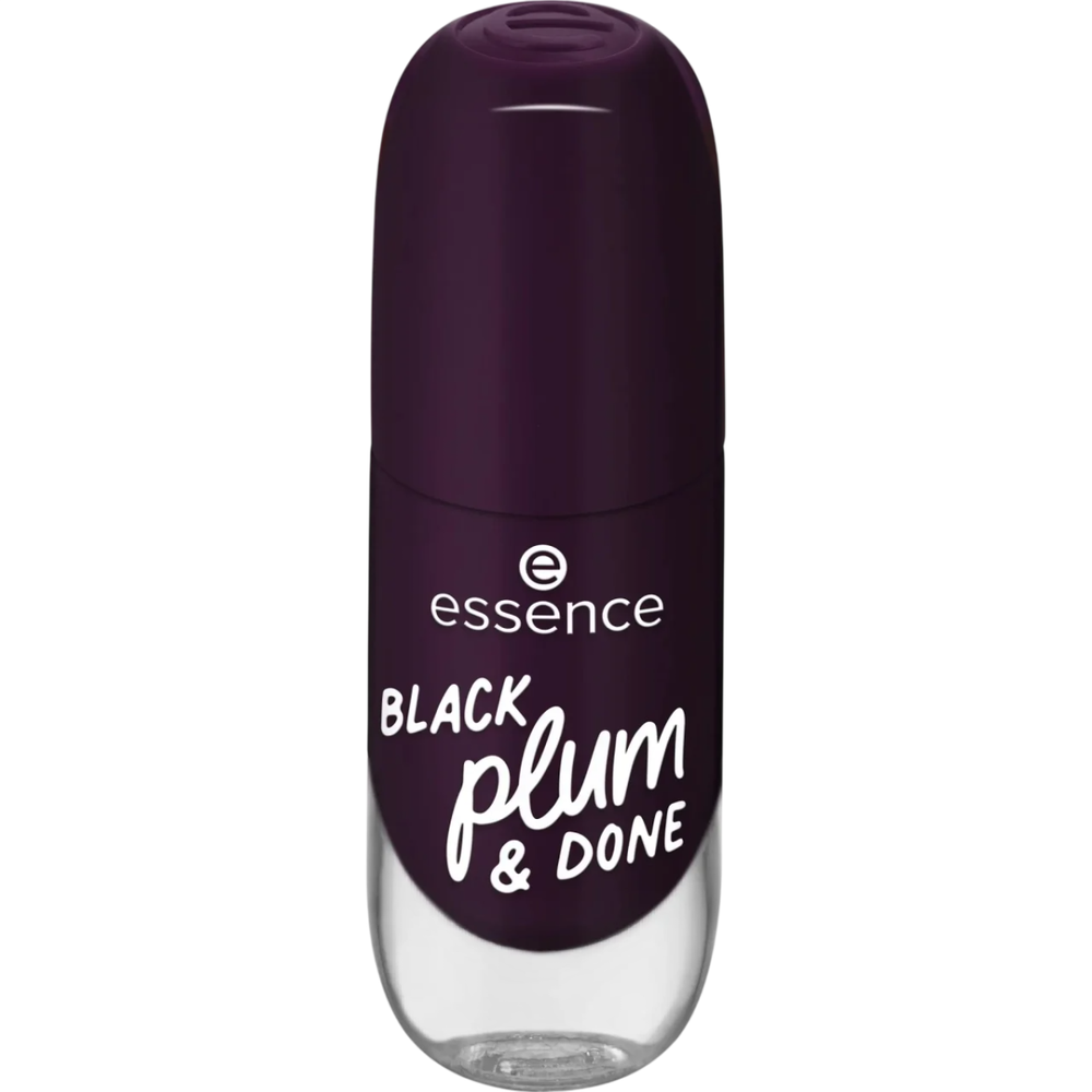 Essence Gel Nail Nagų lakas 84 Juodas Plum & Done, 8 ml