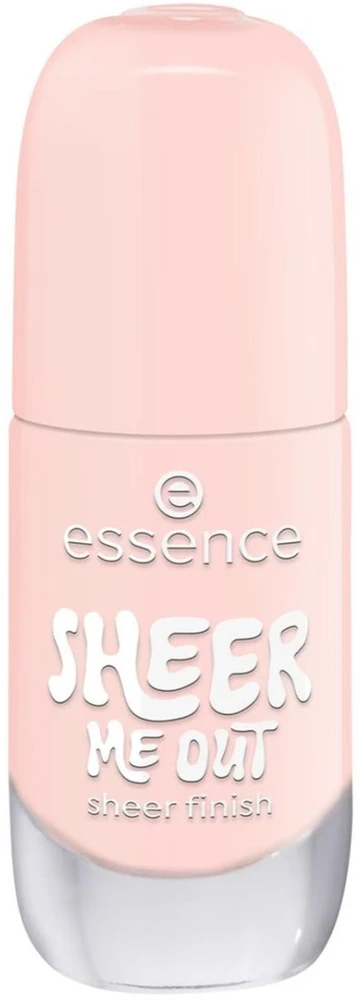 Essence Nagų lakas nagų lakas, atspalvis: 04-Sheer Me Out, 8 ml