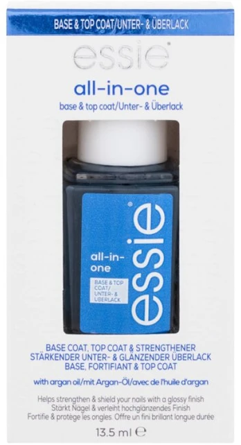 Essie All-In-One Base & Top Coat Nagų lakas moterims, 13,5 ml
