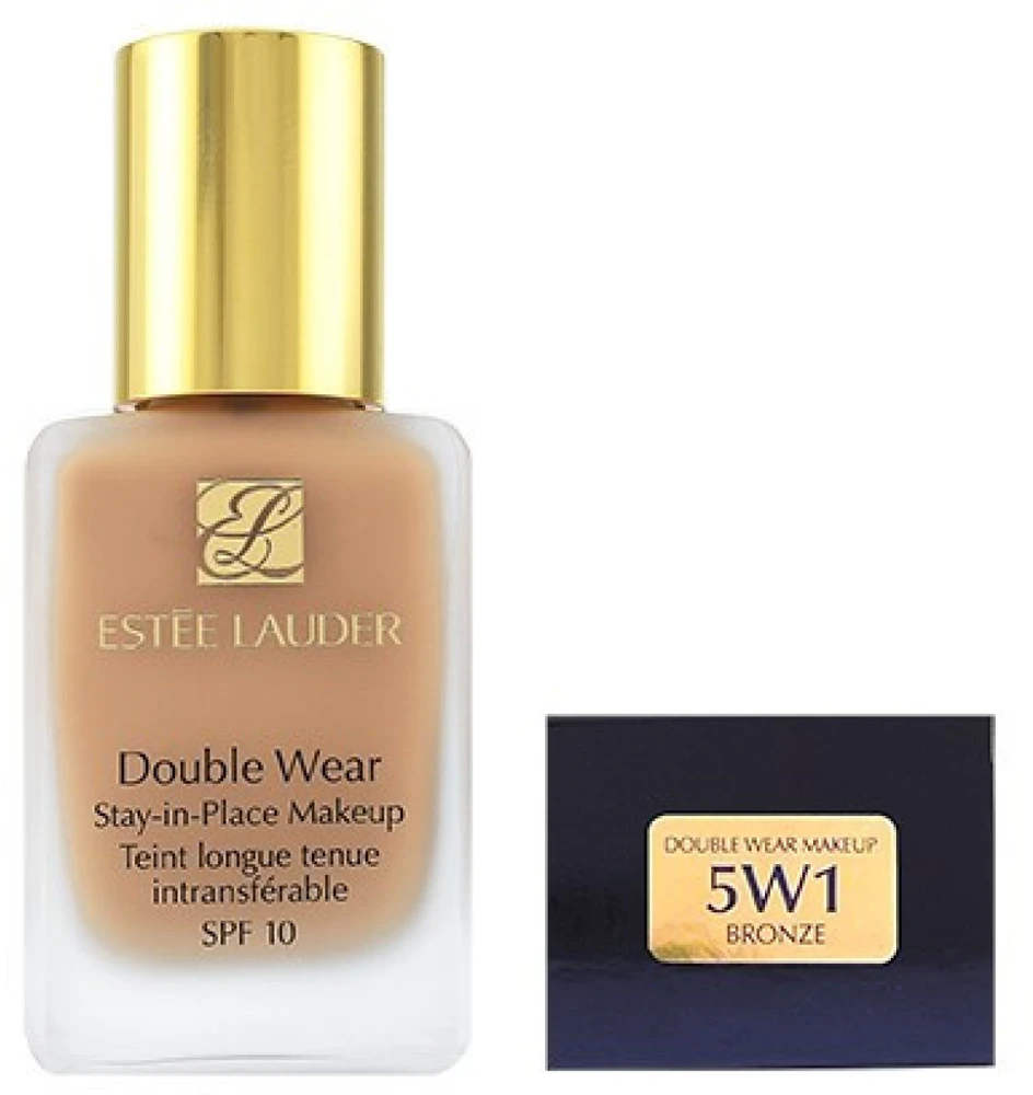Estée Lauder Double Wear Stay-In-Place makiažo pagrindas SPF 10, atspalvis: 5W1 Bronze, 30 ml