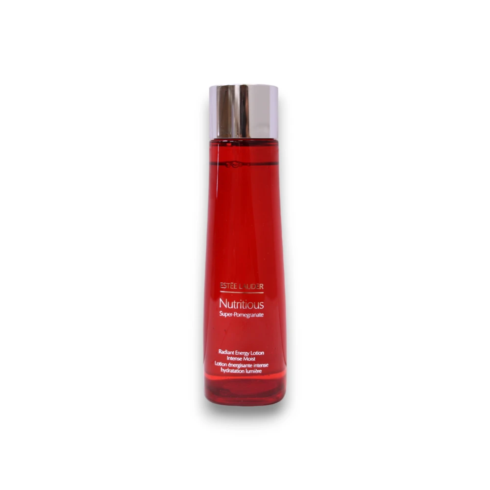 „Estee Lauder Nutritious“ – drėkinamasis veido losjonas ryte ir vakare, pasižymintis granatų, „Radiant Energy Essential Vitamins & Minerals“ aromatu, 200 ml