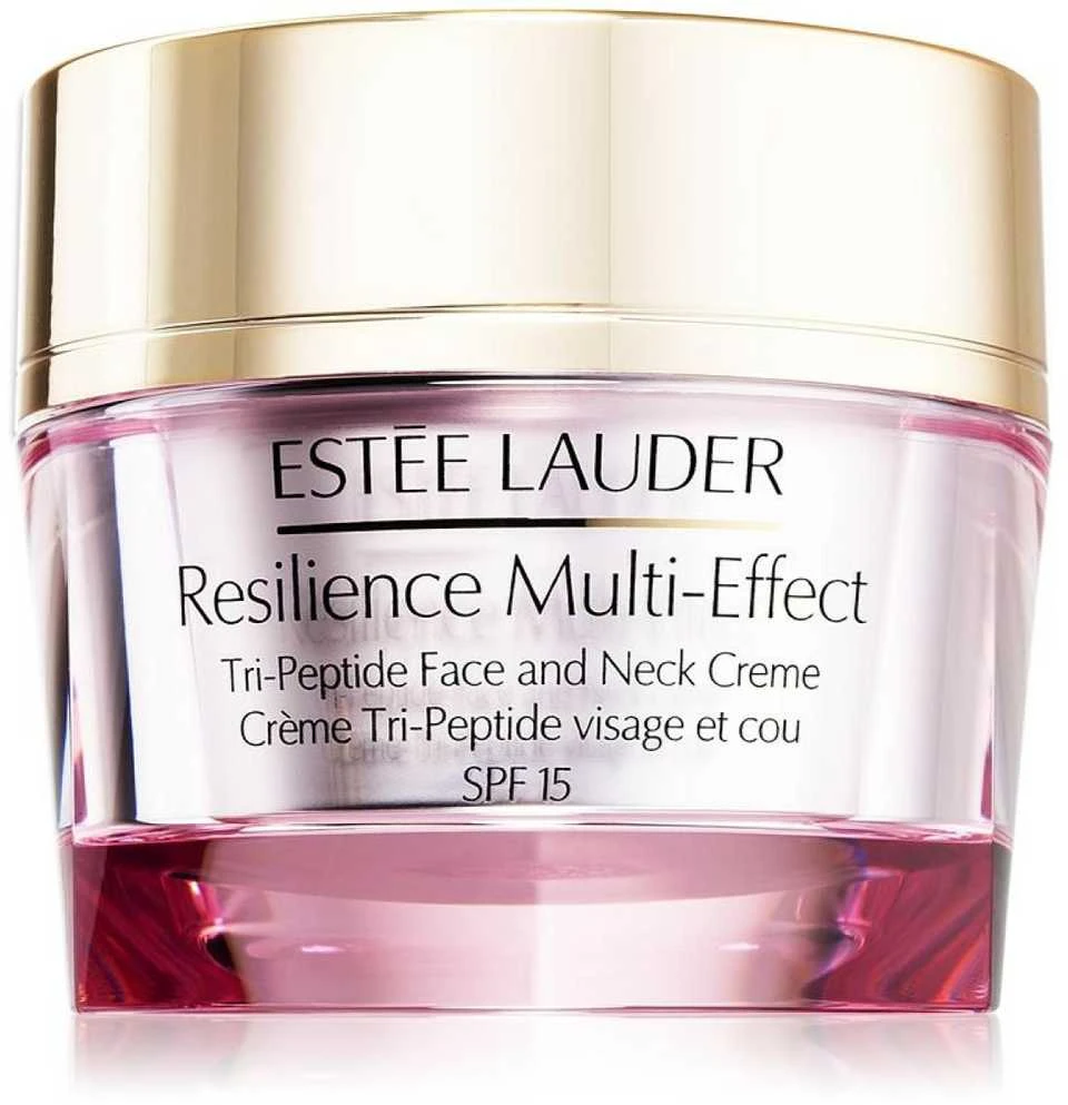 Estée Lauder Resilience Multi-Effect Tri-Peptide Face And Neck Kreminis Normal And Mixted Skin SPF 15 veido kremas normaliai ir mišriai odai, 50 ml