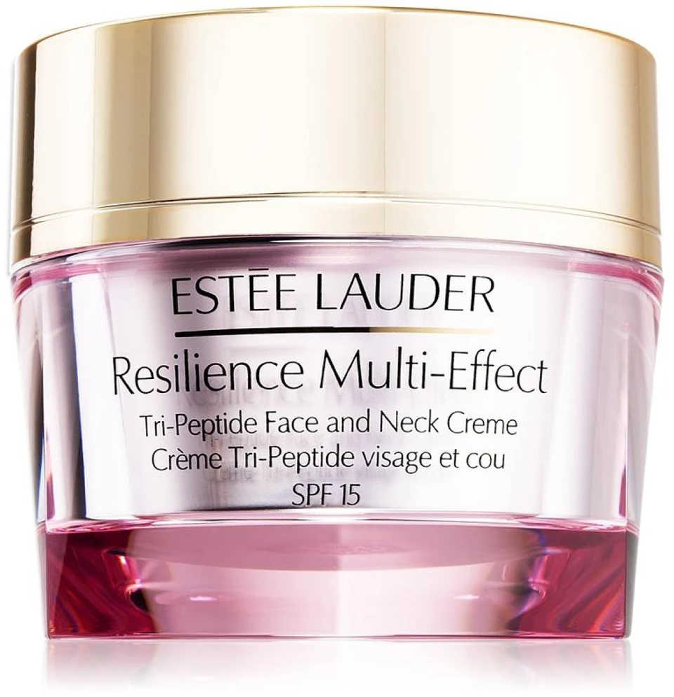 Estée Lauder Resilience Multi-Effect Tri-Peptide Face And Neck Kreminis Normal And Mixted Skin SPF 15 veido kremas normaliai ir mišriai odai, 50 ml