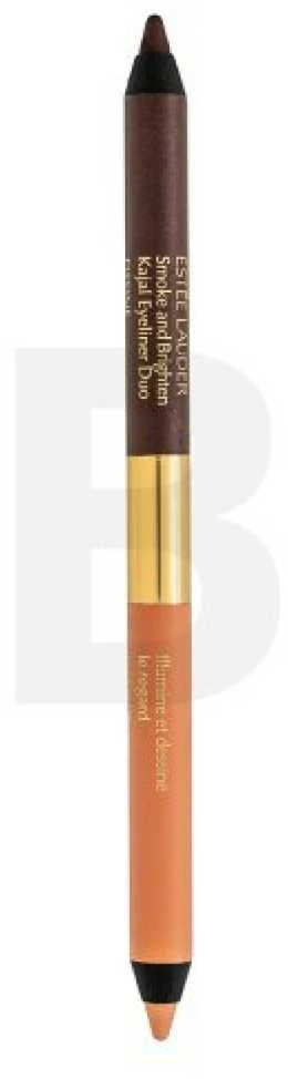 Estee Lauder Smoke and Brighten Kajal Akių apvadas Duo Bordo / Ivory 1 g
