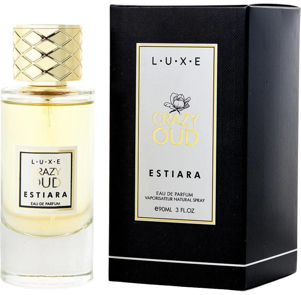 Estiara Crazy Oud EDP parfumuotas vanduo vyrams, 90 ml