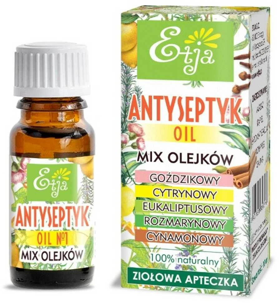 Etja Antyseptyk eterinių aliejų mišinys su pakuote
