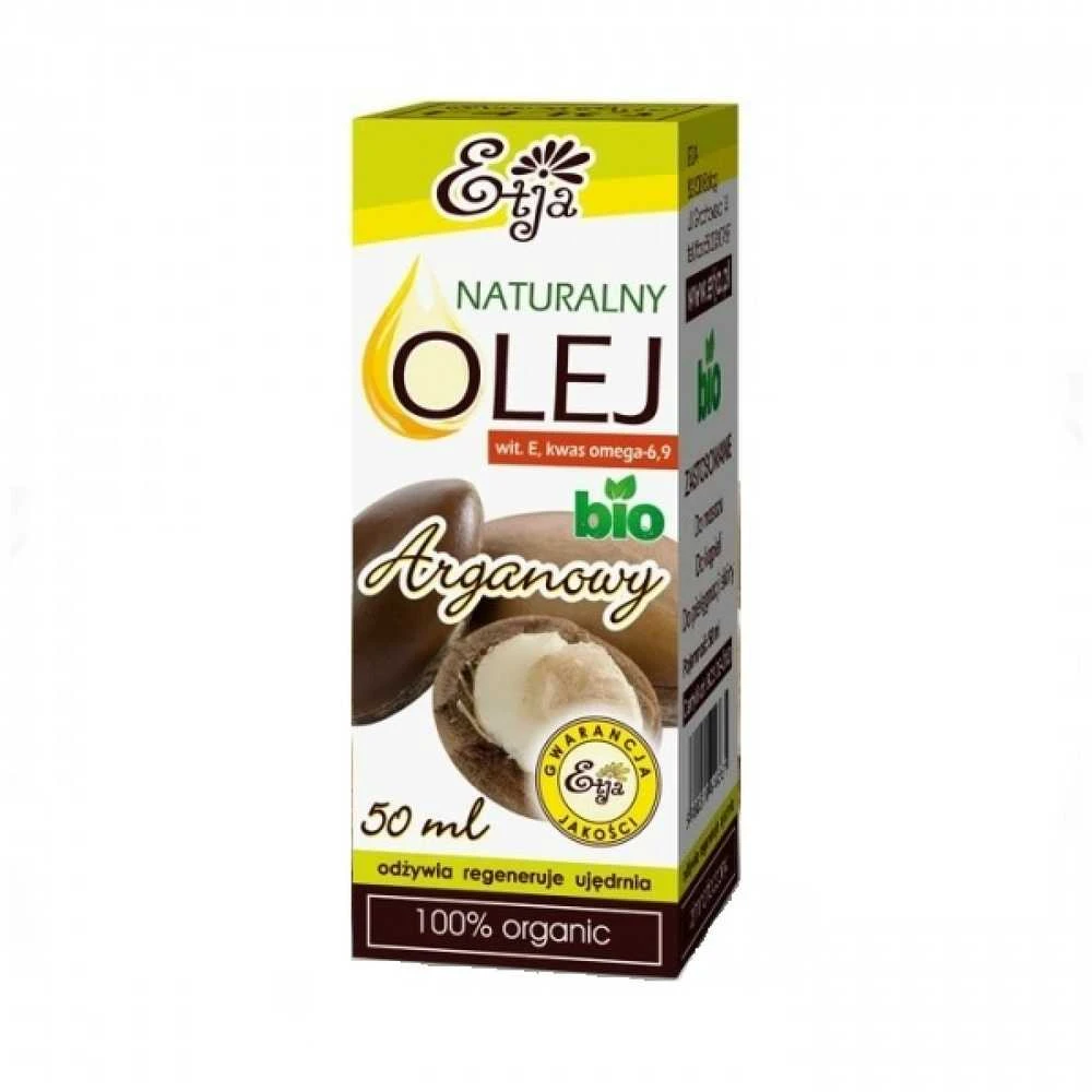Etja Bio arganų aliejus 50 ml pakuotė