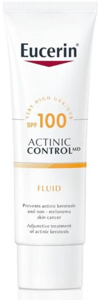 Eucerin Actinic Control Fluid SPF 100 apsauginis fluidas nuo saulės, 80 ml