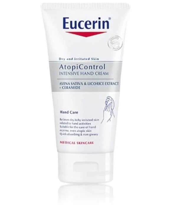 Eucerin Atopicontrol Hand Kreminis rankų kremas, 75 ml