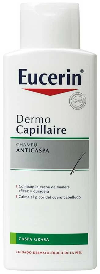 Eucerin Dermo Capillaire Antidandruff Gel Šampūnas gelinis šampūnas nuo pleiskanų, 250 ml