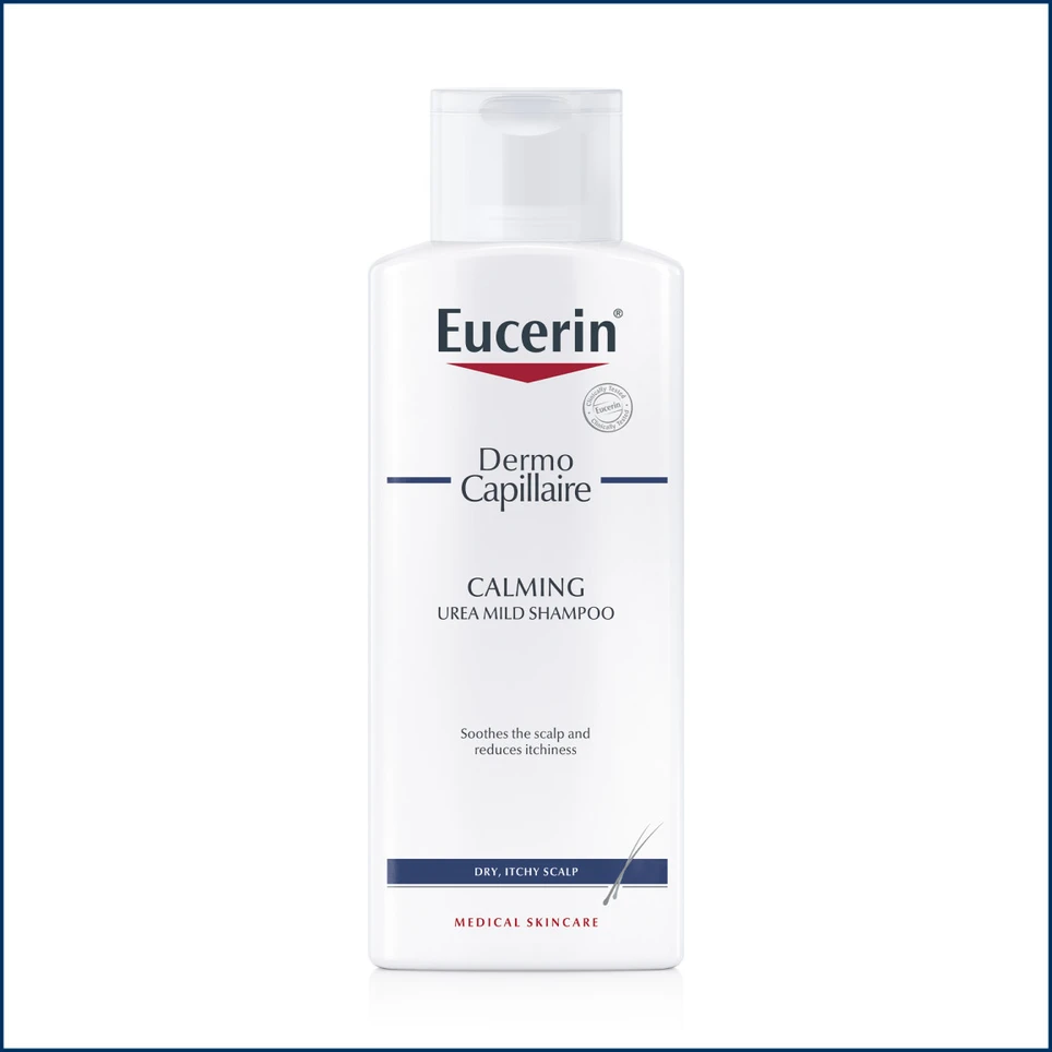 Eucerin DermoCapillaire raminamasis šampūnas su šlapalu, 250 ml