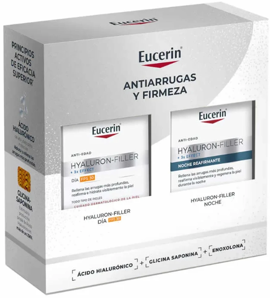 Eucerin Hyaluron Filler Day and Night Set veido kremų rinkinys