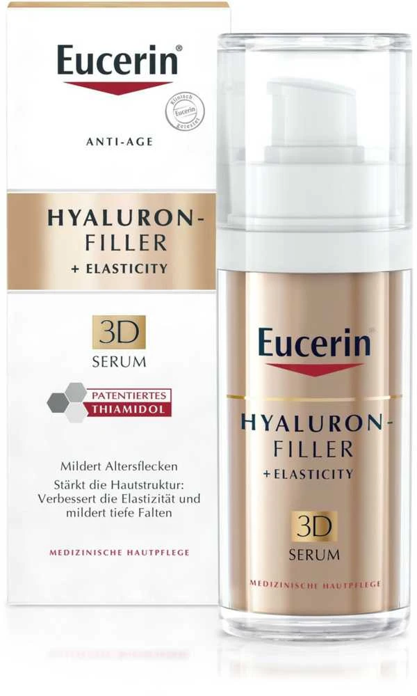EUCERIN serumas HYALURON-FILLER + ELASTICITY 3D, 30 ml