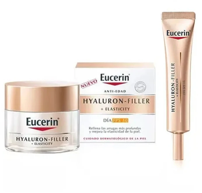 Eucerin Hyaluron Filler Elasticity SPF30 + Contour kremas