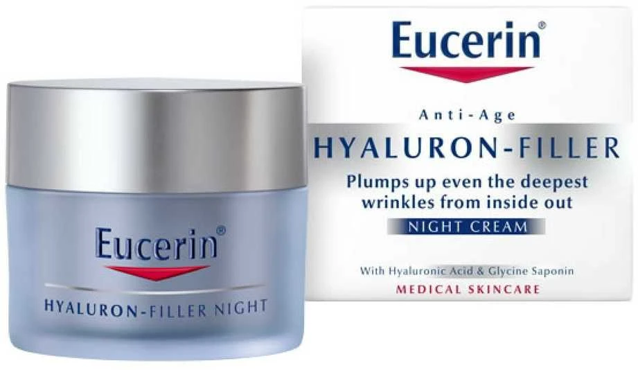 "Eucerin Hyaluron Filler" naktinis kremas 50ml