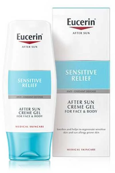 Eucerin Sensitive Relief After Sun Kreminis Gel, 150 ml