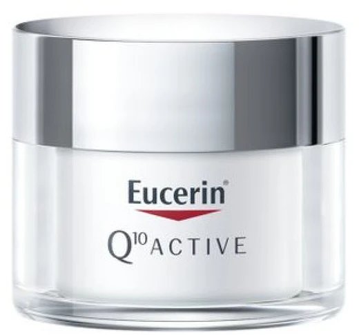 Eucerin lyginamąjį raukšlių dieninį kremą nuo raukšlių visų tipų jautriai odai su Q10 Active, 50 ml