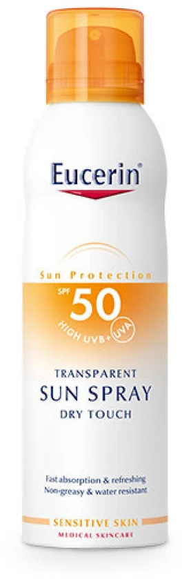 "Eucerin" purškiklis nuo saulės Dry Touch Spf50 200ml