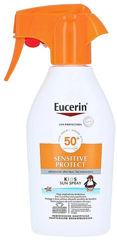Eucerin Sun Sensitive Protection Kids purškiklis SPF50, 250 ml