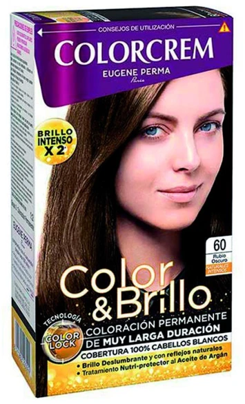 Eugene Perma Hair Dye Colorcrem plaukų dažai, atspalvis: 60 Dark Skirtas šviesiems plaukams